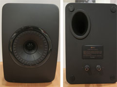 KEF LS50 Black Edition<br/>Eine neue einzelne Box zum Beispiel als Center verwendbar.